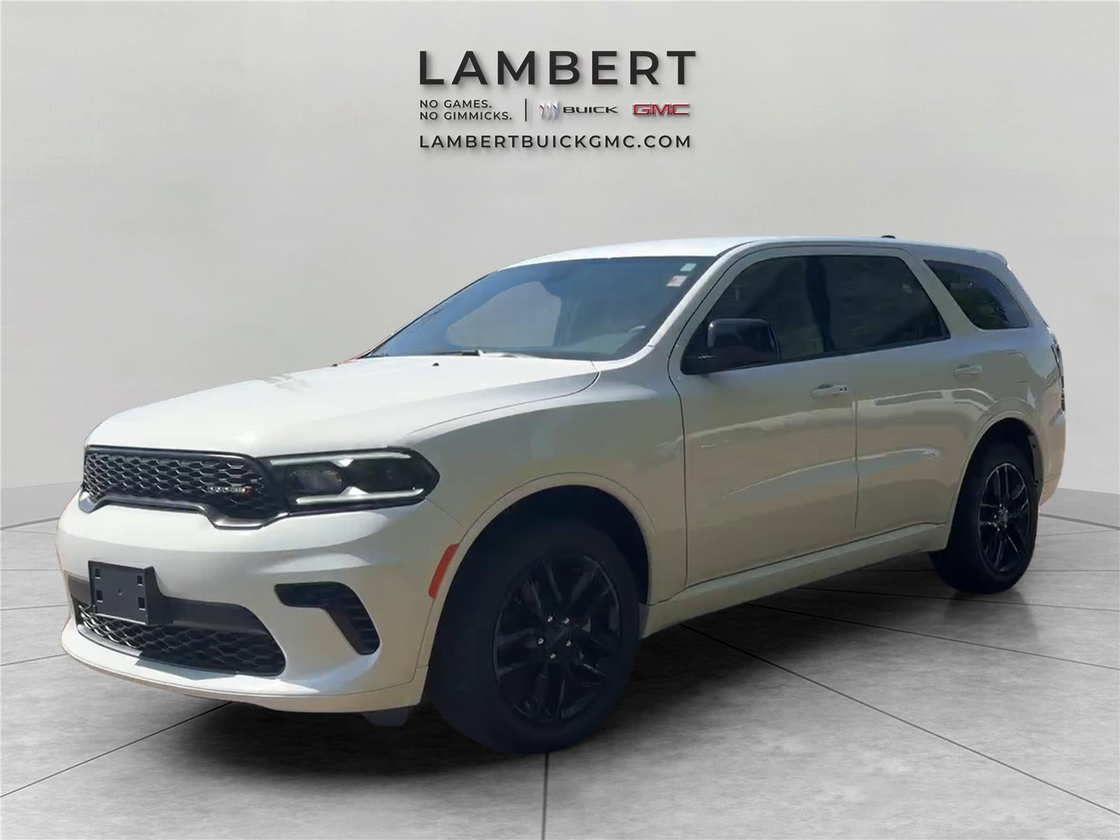 2026 Dodge Durango GT in White Knuckle C — front three-quarter view