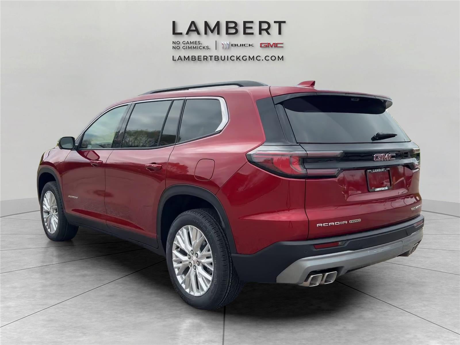 2026 GMC Acadia — rear three-quarter view