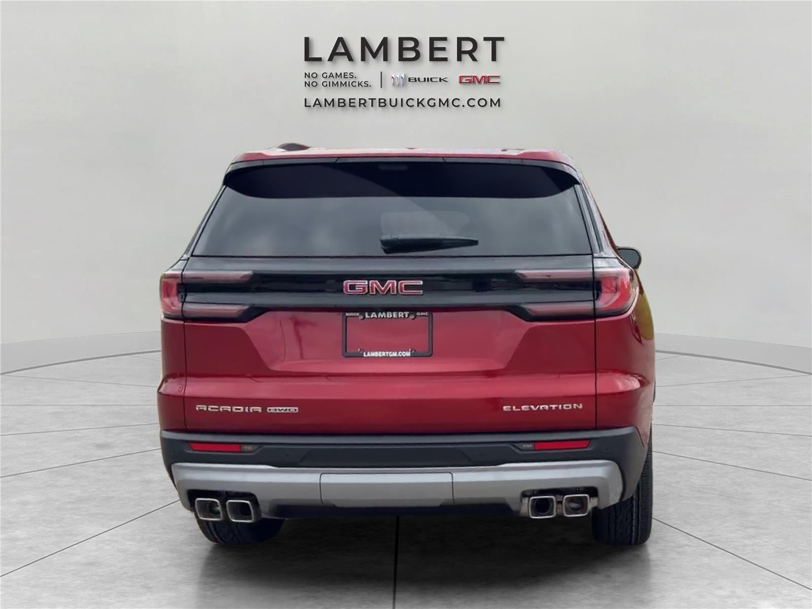2026 GMC Acadia — interior view