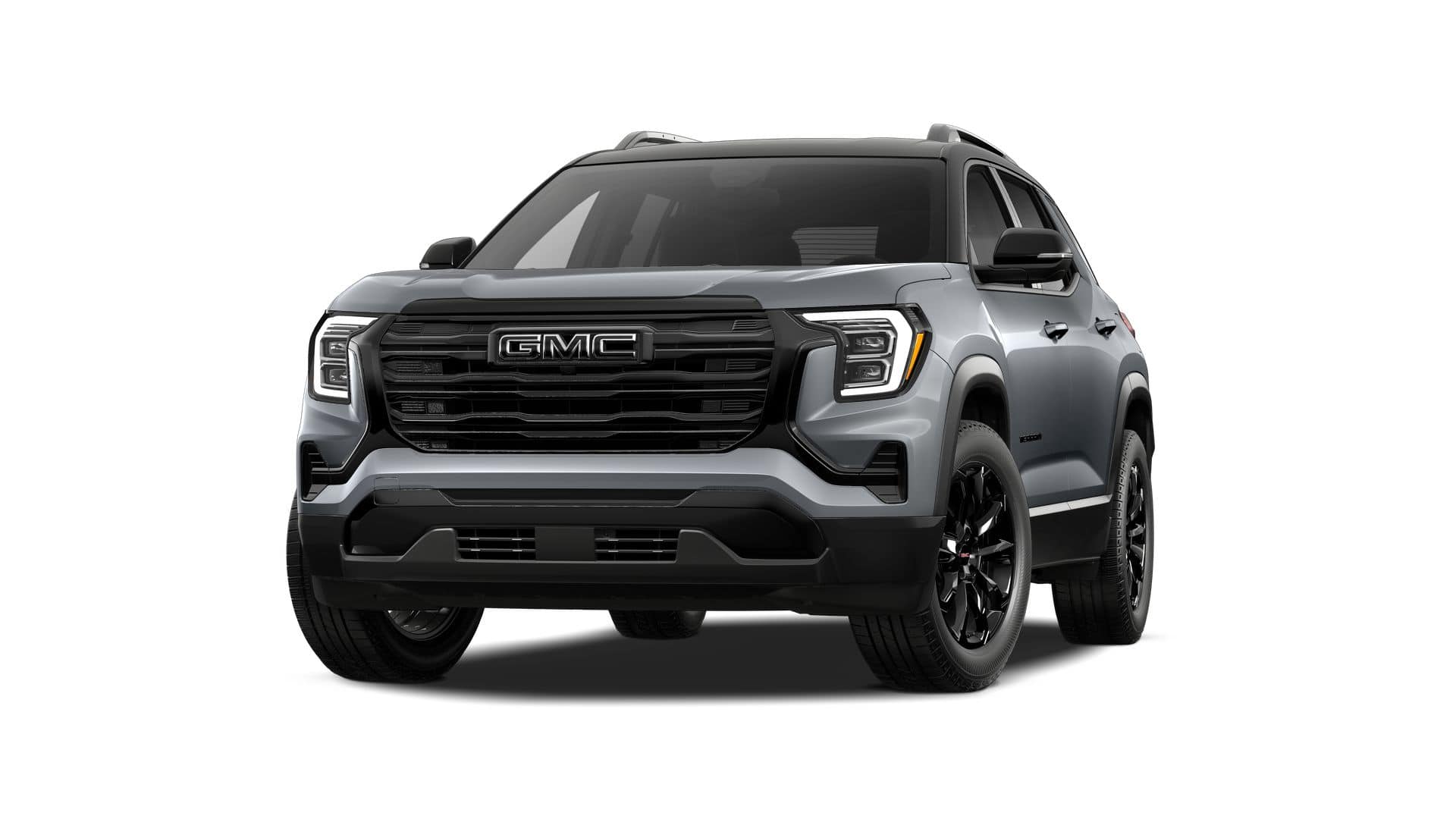 2027 GMC Terrain AWD Elevation in Sterling Metallic — front three-quarter view