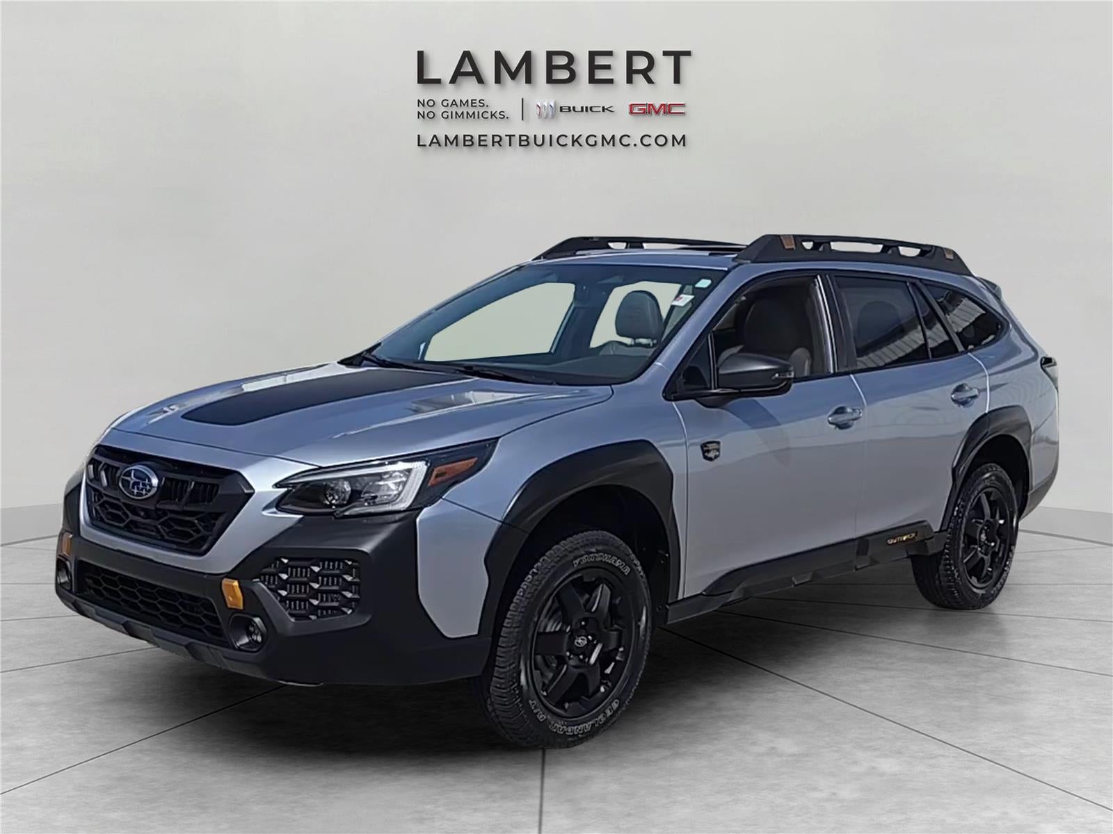 2024 Subaru Outback Wilderness in Silver — front three-quarter view