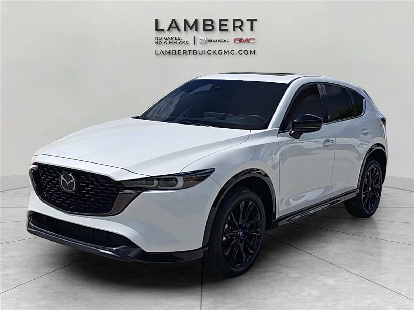 2024 Mazda Mazda CX-5 2.5 Carbon Turbo in Rhodium White M — front three-quarter view