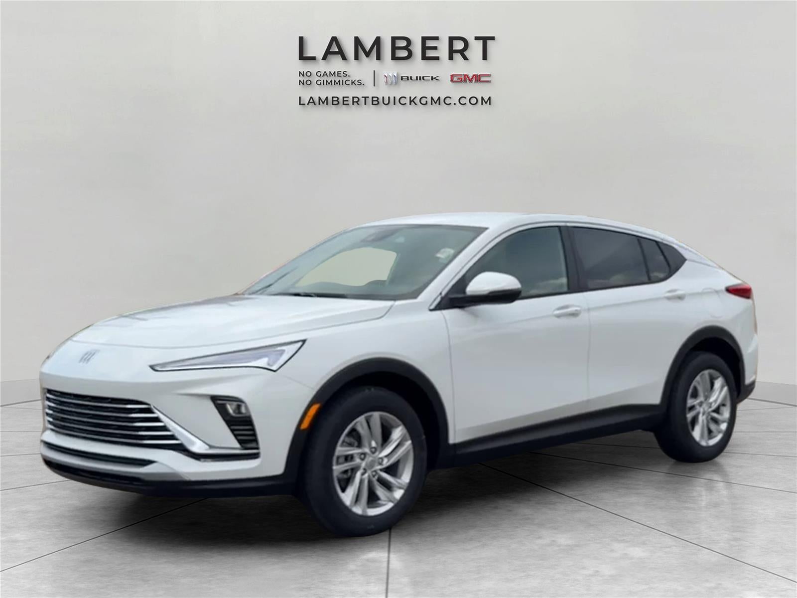 2026 Buick Envista Preferred in Summit White — front three-quarter view