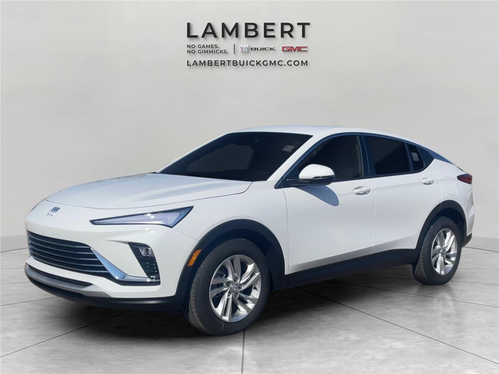 2026 Buick Envista Preferred in Summit White — front three-quarter view