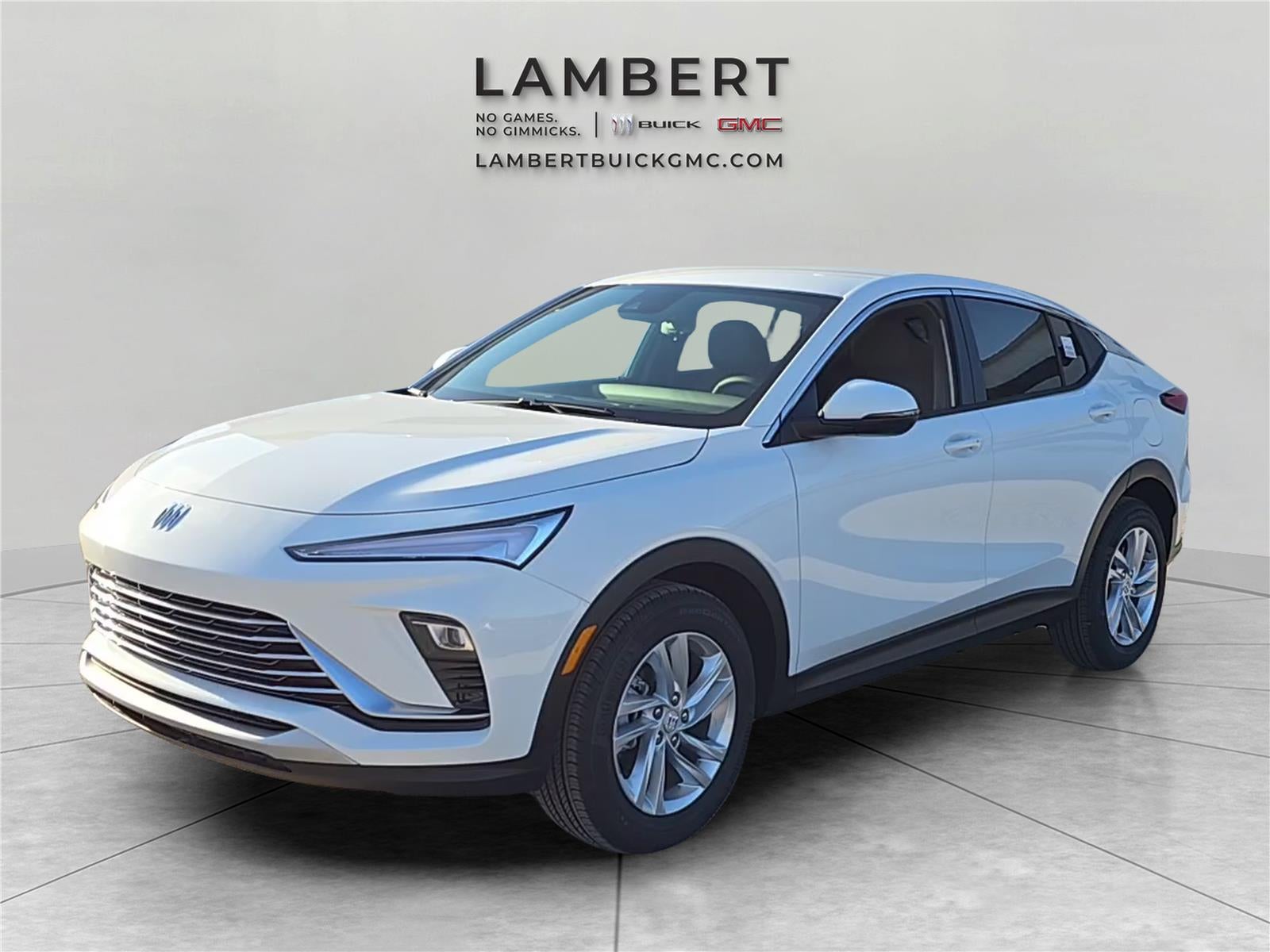 2026 Buick Envista Preferred in Summit White — front three-quarter view