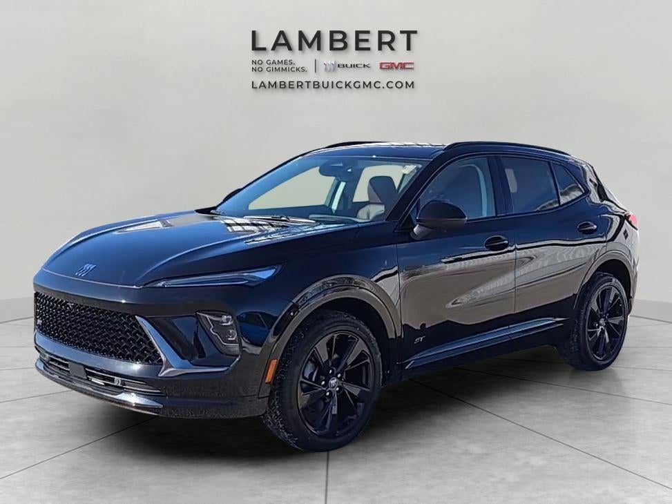 2026 Buick Envision Sport Touring in Ebony Twilight Metallic — front three-quarter view