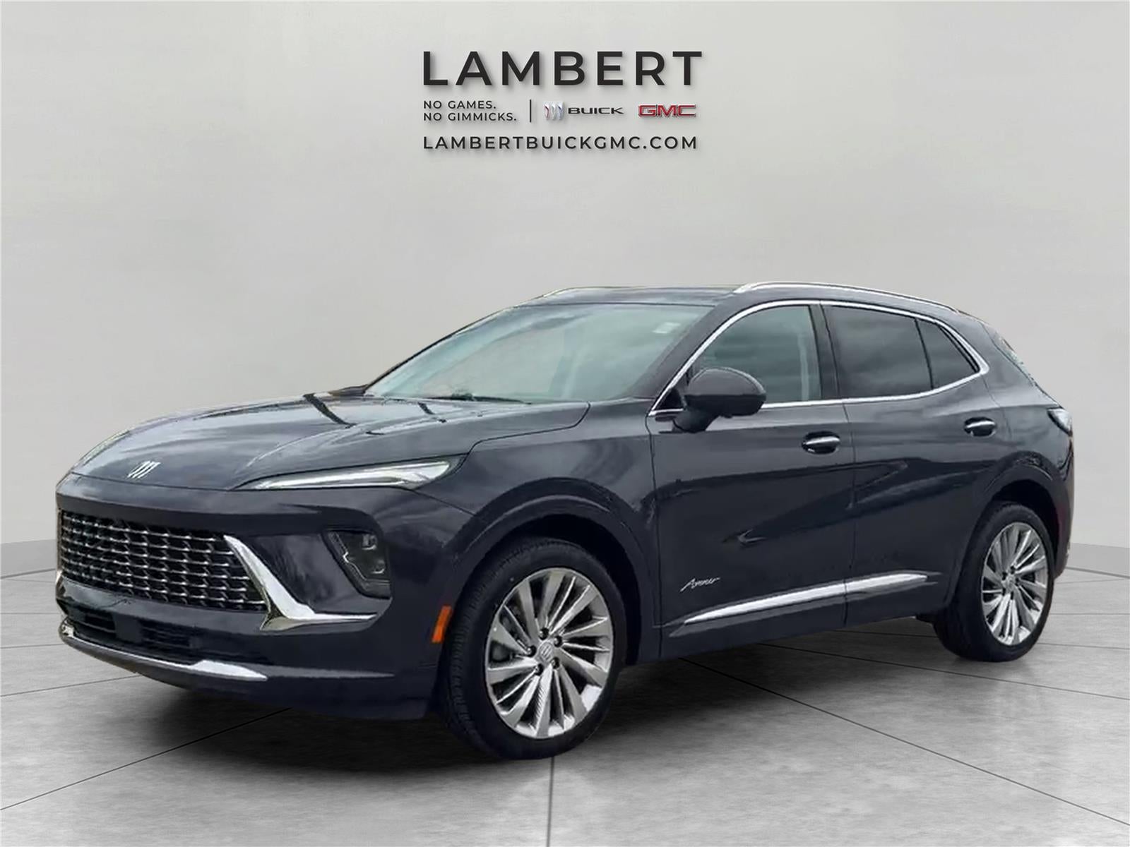 2026 Buick Envision Avenir in Midnight Opal — front three-quarter view